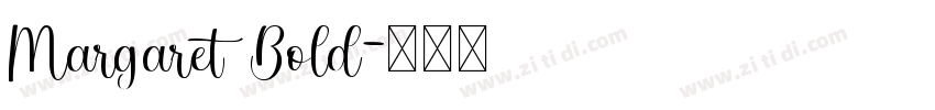 Margaret Bold字体转换